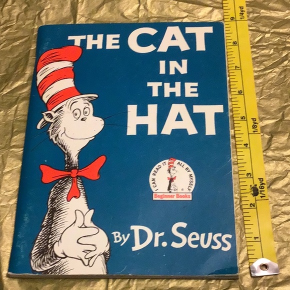 🍀2/10.00🍀The Cat in the Hat, Dr. Seuss 1957/1987, vintage very nice condition - Picture 1 of 7